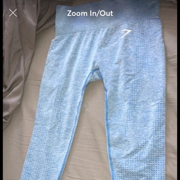 Gymshark baby blueLeggings - Picture 2 of 4